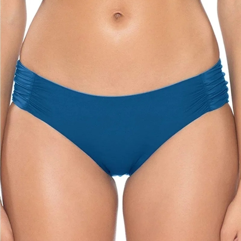 Soluna Under The Sun Bikini Swim Bottom Teal Blue XL Full Moon Fit NWT